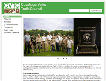 Tablet Screenshot of cvtrailscouncil.org